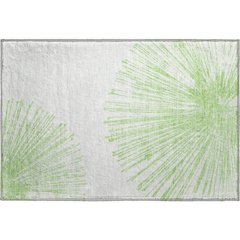 Premium Machine Washable Mayfield  Aloe 1'8" x 2'6" Rug