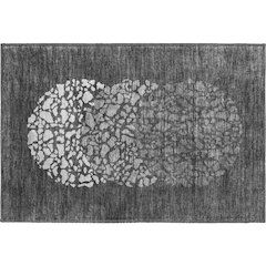 Premium Machine Washable Mayfield  Charcoal 1'8" x 2'6" Rug