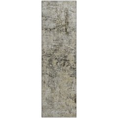 Premium Machine Washable Mayfield  Taupe 2'3" x 7'6" Runner Rug