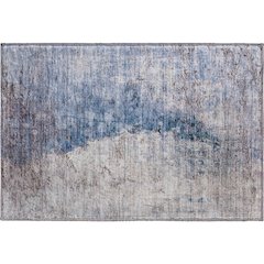 Premium Machine Washable Mayfield  Blue 1'8" x 2'6" Rug