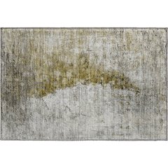 Premium Machine Washable Mayfield  Brown 1'8" x 2'6" Rug
