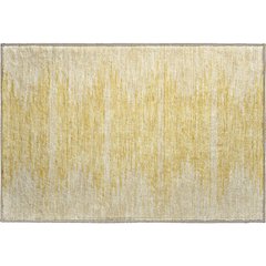 Premium Machine Washable Mayfield  Gold 1'8" x 2'6" Rug