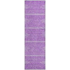 Premium Machine Washable Mayfield  Lavender 2'3" x 7'6" Runner Rug