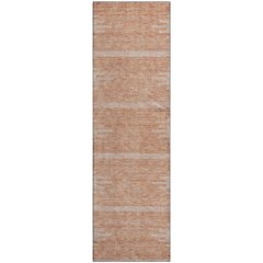 Premium Machine Washable Mayfield  Salmon 2'3" x 7'6" Runner Rug