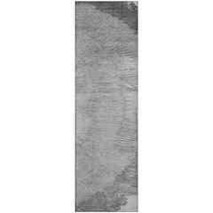 Premium Machine Washable Mayfield  Gray 2'3" x 7'6" Runner Rug
