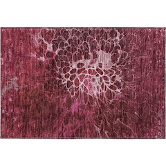 Premium Machine Washable Mayfield AMF652 Merlot 1'8" x 2'6" Rug