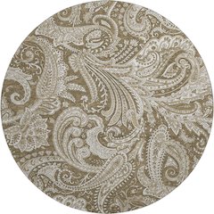Premium Machine Washable Mayfield AMF654 Chocolate 8' x 8' Round Rug