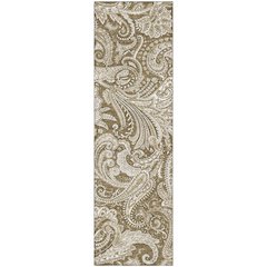 Premium Machine Washable Mayfield AMF654 Chocolate 2'3" x 7'6" Runner Rug