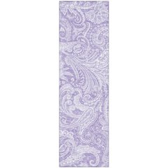 Premium Machine Washable Mayfield AMF654 Lavender 2'3" x 7'6" Runner Rug