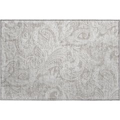 Premium Machine Washable Mayfield AMF654 Taupe 1'8" x 2'6" Rug