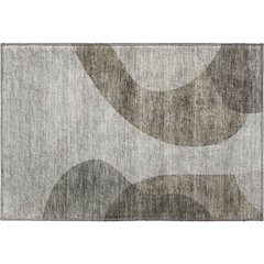 Premium Machine Washable Mayfield AMF657 Taupe 1'8" x 2'6" Rug