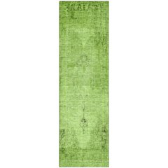 Premium Machine Washable Mayfield AMF658 Aloe 2'3" x 7'6" Runner Rug