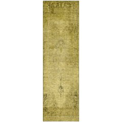 Premium Machine Washable Mayfield AMF658 Gold 2'3" x 7'6" Runner Rug