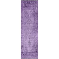 Premium Machine Washable Mayfield AMF658 Purple 2'3" x 7'6" Runner Rug