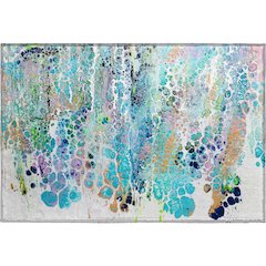 Premium Machine Washable Mayfield  Mermaid 1'8" x 2'6" Rug