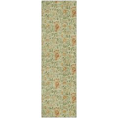 Premium Machine Washable Mayfield AMF660 Aloe 2'3" x 7'6" Runner Rug