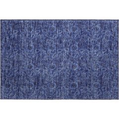 Premium Machine Washable Mayfield AMF661 Navy 1'8" x 2'6" Rug