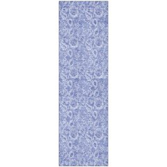 Premium Machine Washable Mayfield AMF662 Denim 2'3" x 7'6" Runner Rug