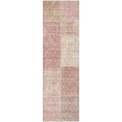 Premium Machine Washable Mayfield AMF664 Blush 2'3" x 7'6" Runner Rug