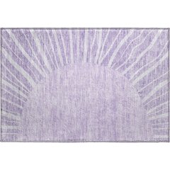 Premium Machine Washable Mayfield AMF668 Lavender 1'8" x 2'6" Rug
