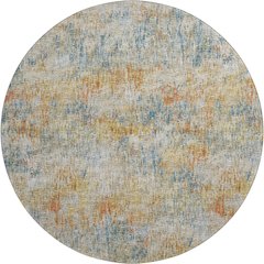 Premium Machine Washable Mayfield  Gilded 8' x 8' Round Rug
