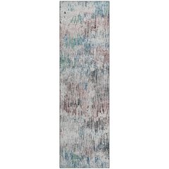 Premium Machine Washable Mayfield  Multi 2'3" x 7'6" Runner Rug