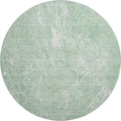 Premium Machine Washable Mayfield AMF670 Mint 8' x 8' Round Rug
