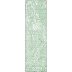 Premium Machine Washable Mayfield AMF670 Mint 2'3" x 7'6" Runner Rug