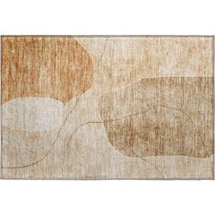 Premium Machine Washable Mayfield AMF672 Paprika 1'8" x 2'6" Rug