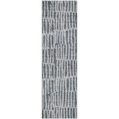 Premium Machine Washable Mayfield AMF674 Charcoal 2'3" x 7'6" Runner Rug