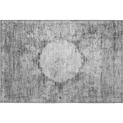 Premium Machine Washable Mayfield AMF675 Gray 1'8" x 2'6" Rug