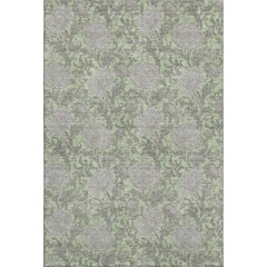 Premium Machine Washable Mayfield AMF677 Aloe 2'6" x 3'10" Rug