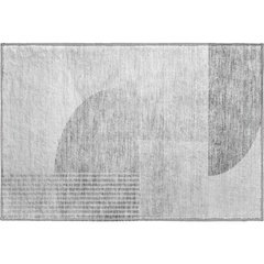 Premium Machine Washable Mayfield AMF678 Gray 1'8" x 2'6" Rug