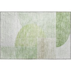 Premium Machine Washable Mayfield AMF678 Olive 1'8" x 2'6" Rug