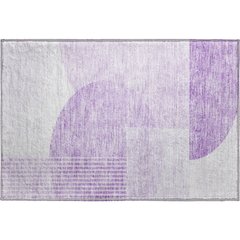 Premium Machine Washable Mayfield AMF678 Purple 1'8" x 2'6" Rug