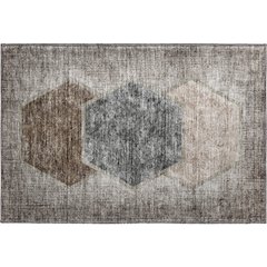 Premium Machine Washable Mayfield AMF679 Fudge 1'8" x 2'6" Rug