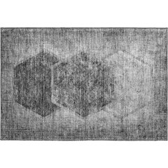 Premium Machine Washable Mayfield AMF679 Gray 1'8" x 2'6" Rug