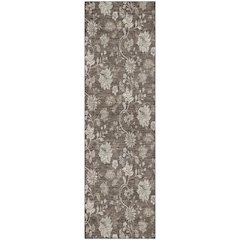 Premium Machine Washable Mayfield AMF680 Chocolate 2'3" x 7'6" Runner Rug