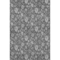 Premium Machine Washable Mayfield AMF680 Gray 2'6" x 3'10" Rug