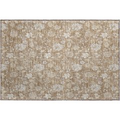 Premium Machine Washable Mayfield AMF681 Copper 1'8" x 2'6" Rug