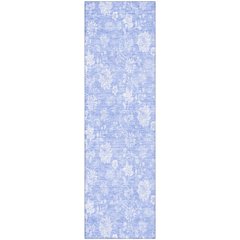 Premium Machine Washable Mayfield AMF681 Sky 2'3" x 7'6" Runner Rug