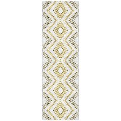Premium Machine Washable Mayfield AMF684 Taupe 2'3" x 7'6" Runner Rug
