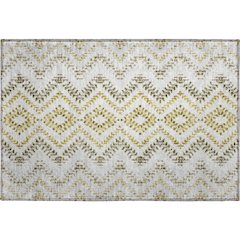 Premium Machine Washable Mayfield AMF684 Taupe 1'8" x 2'6" Rug