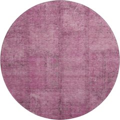 Premium Machine Washable Mayfield AMF685 Blush 8' x 8' Round Rug