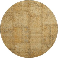 Premium Machine Washable Mayfield AMF685 Copper 8' x 8' Round Rug