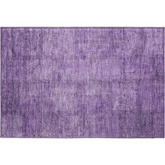 Premium Machine Washable Mayfield AMF685 Purple 1'8" x 2'6" Rug