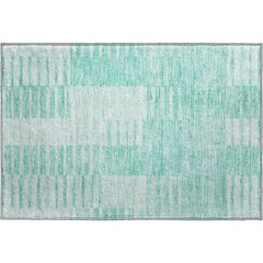 Premium Machine Washable Mayfield AMF686 Teal 1'8" x 2'6" Rug
