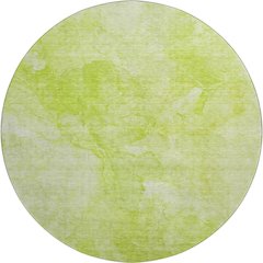 Premium Machine Washable Mayfield AMF688 Aloe 8' x 8' Round Rug