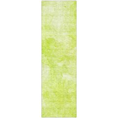 Premium Machine Washable Mayfield AMF688 Aloe 2'3" x 7'6" Runner Rug