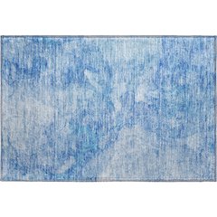 Premium Machine Washable Mayfield AMF688 Blue 1'8" x 2'6" Rug